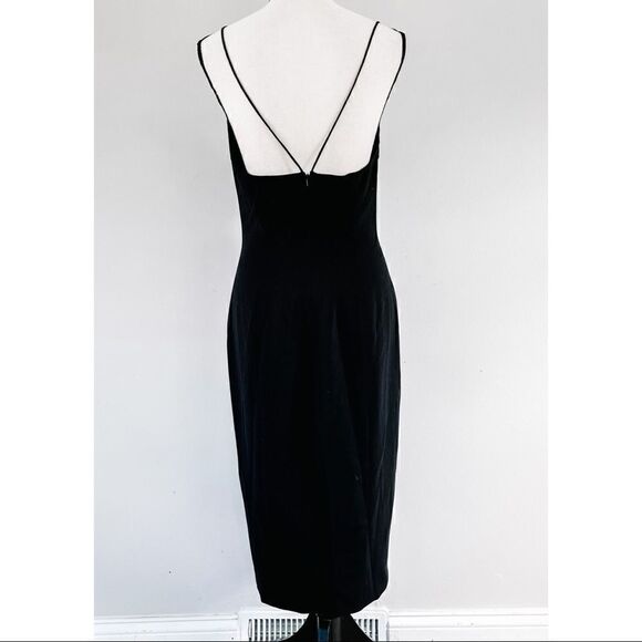 Jay Godfrey Carlo Draped Midi Dress - Picture 4 of 10